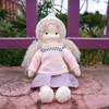 BlissfulPixie Waldorf Doll Handmade Doll Malvina 30cm Soft Girl Cute Stuffed Animal Best Doll for Kids -