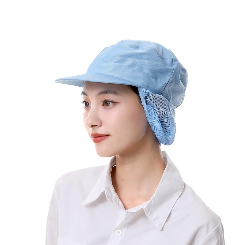Chef Hat Dust-Proof Workshop Catering Hat Food Factory Work Hat Canteen Work Hat