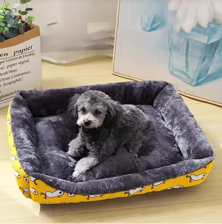Hundbädd Hundsoffa Mattor Vinterprodukter för Husdjur Kudde Hund Tillbehör Hundkorg Förnödenheter För Stora Medel Små Husdjur Katthus