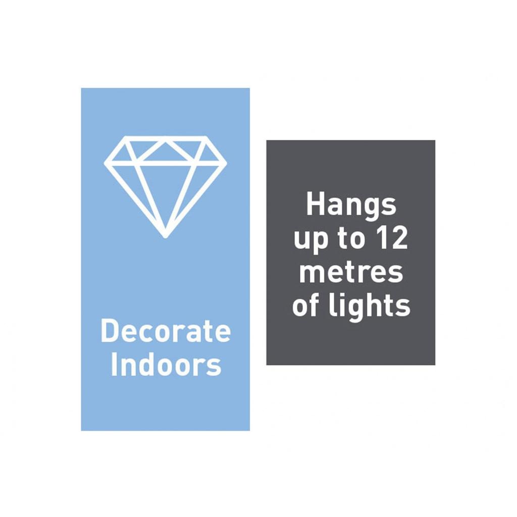 Command Clear Decorating Clips With Clear Strips (pack 20)