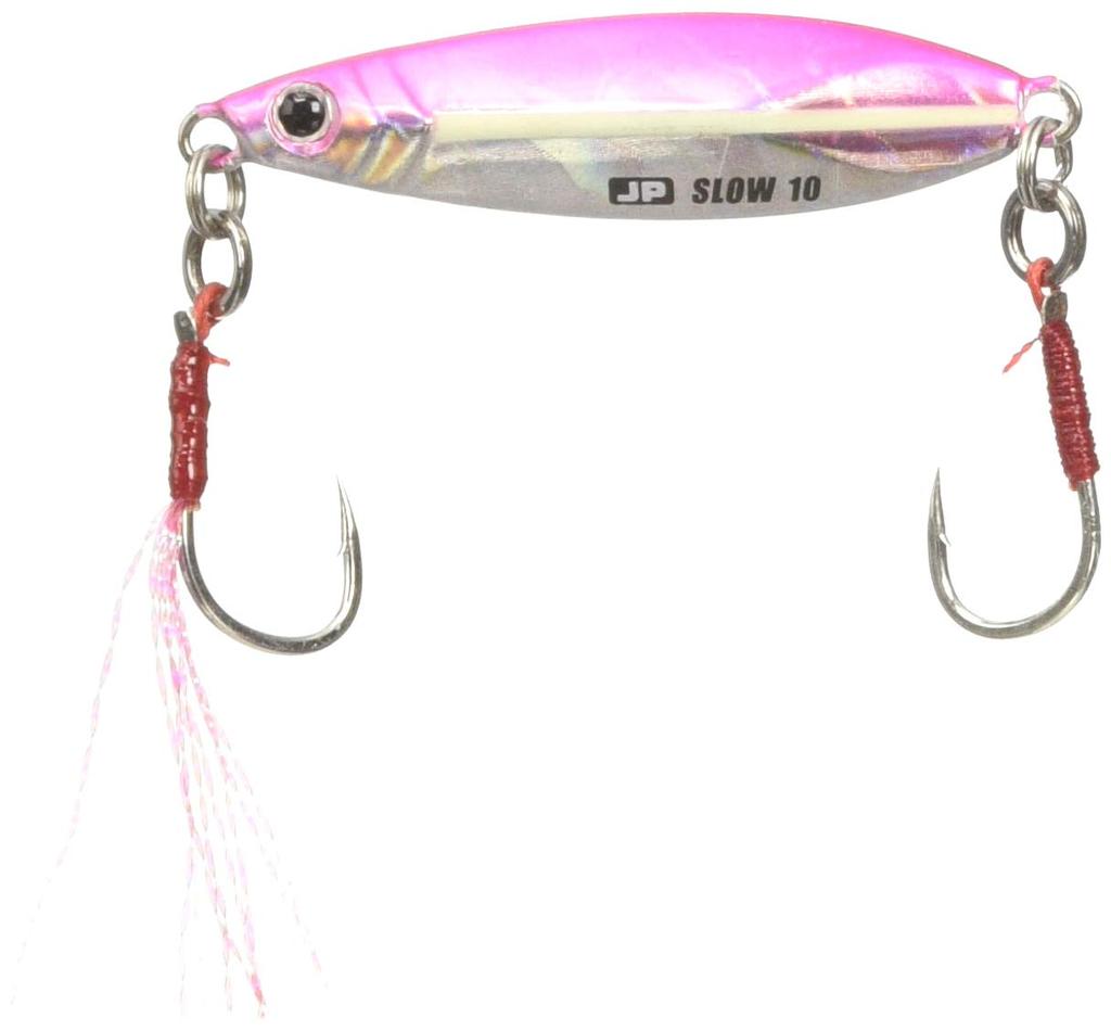 Major Craft Lure Metal Jig Jigpara Shore Slow Model 40g Glow Pink #18 JPSLOW-40