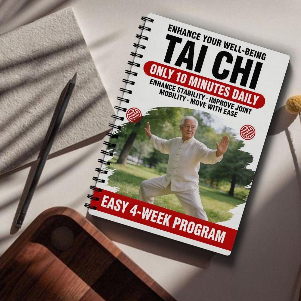 10 Minuti al Giorno Libro di Pratica Tai Chi Planner Giornaliero Progressivo Libro di Pratica Quotidiana