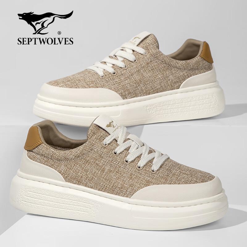 Septwolves Men s Lightweight Breathable Canvas Shoes 41