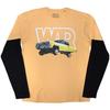 War Unisex Adult Car Layered Long-Sleeved T-Shirt