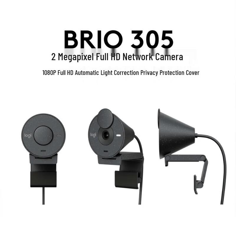 Logitech Brio 305 1080p Webcam