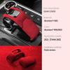For For Great Wall GWM WEY TANK 300 2022 2023 CarCenter Console Gear Shift Head Knob Cover Trim Frame Suede Accessories