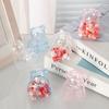 12PCS Large Gummy Bear Container Clear Reusable Bears Shaped Candy Holder Candy Storage Container Plastic Candy Boxes