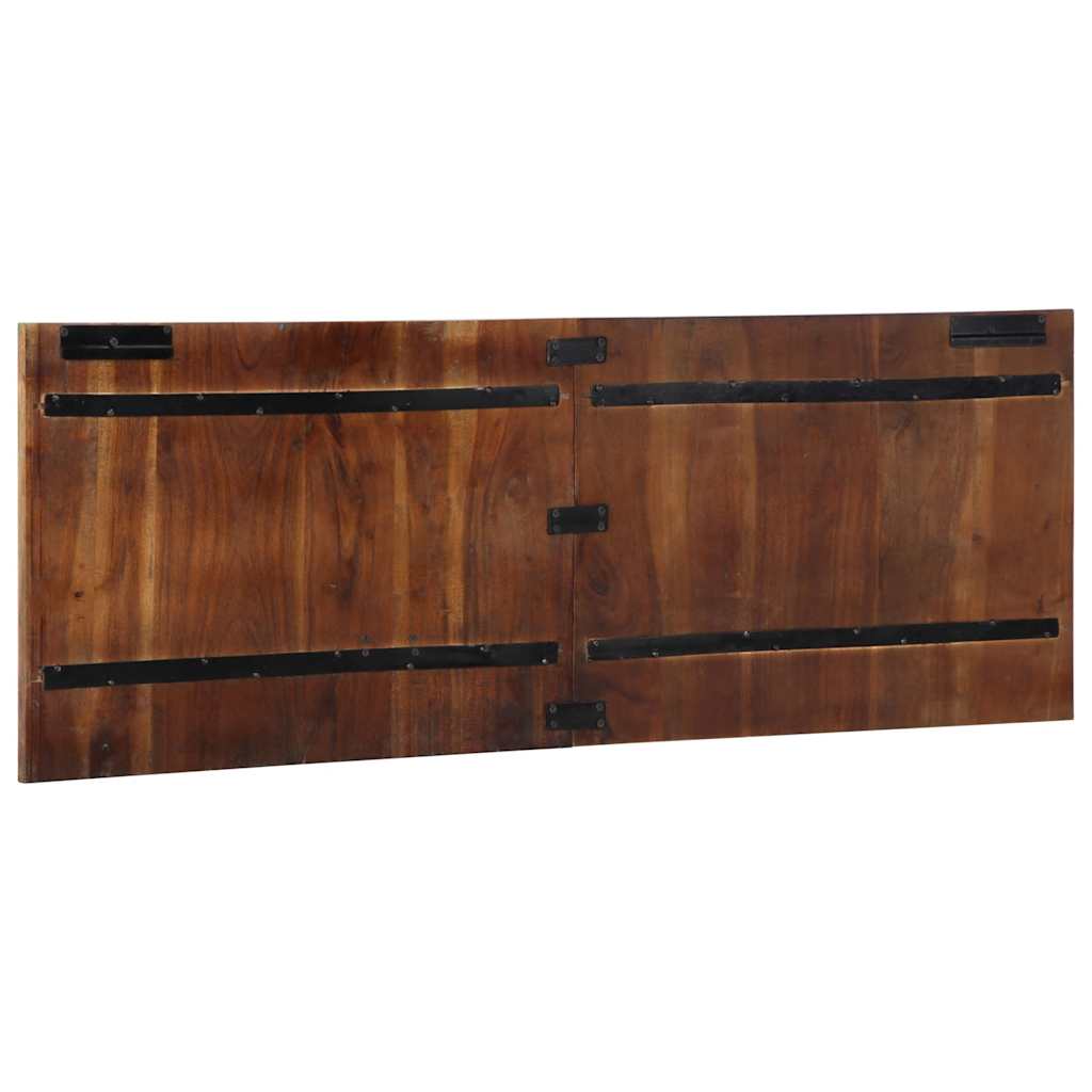 Headboard Multicolor 140 cm Solid Wood Reclaimed Wood