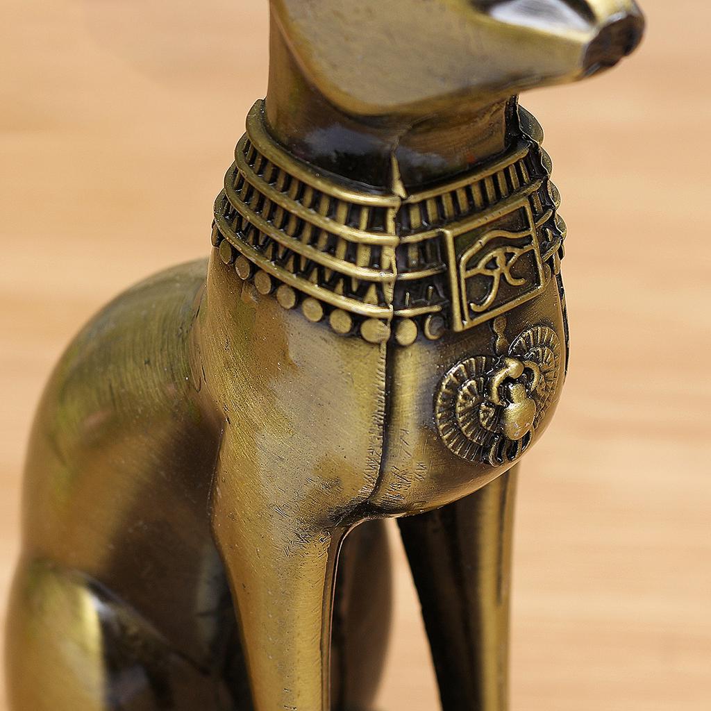 Buy Metal Bastet Statue Egyptian Cat God Figurine Cat In Ancient Egypt