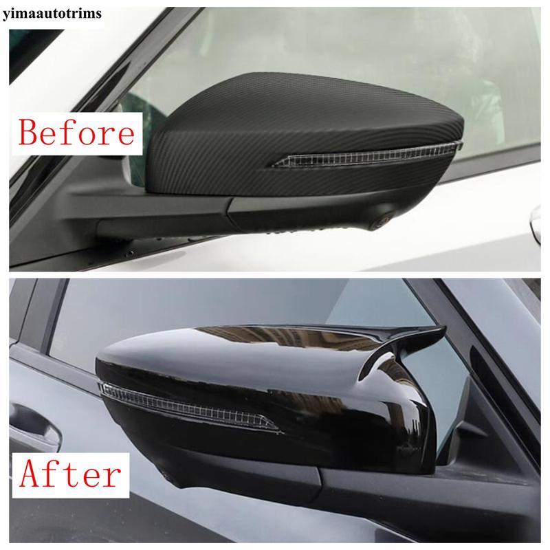 Car Rearview Mirror Cap Shell Rain Eyebrow Decoration Cover Trim For GAC Trumpchi Empow - 2025 Accessories Exterior Kit