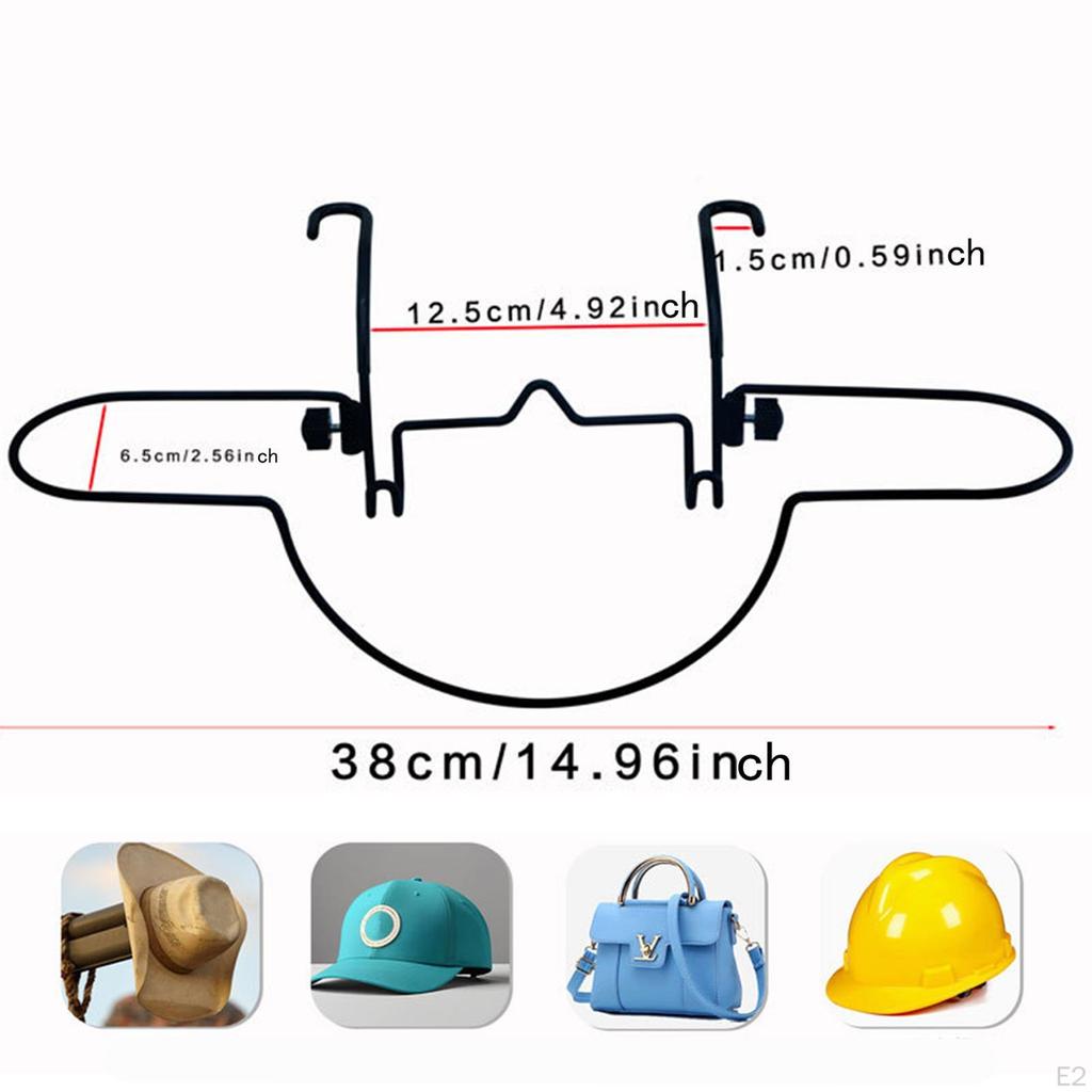 Auto Seat Hat Rack Storage Easy To Install Interior Accessories, Detachable Multipurpose