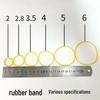 High-Elasticity Durable Yellow Industrial Rubber Bands