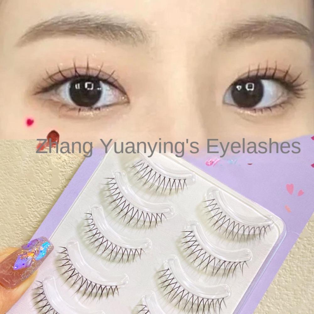 

Dense Fake Cluster Eyelashes Lashes Extension Thick Curled Up Eyelashes Women/Girls MS09