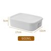 Thickened Fresh-Keeping Storage: Sealed Plastic Box for Refrigerator and Microwave Use
