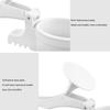 Handheld Manual Crusher Fruit Pusher Food Ricer Kitchen Gadget Vegetable Tool Potato Masher