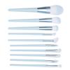 10pcs Makeup Brush Set Soft Synthetic Professional Portable Foundation Powder Eye Shadows Blush Brus