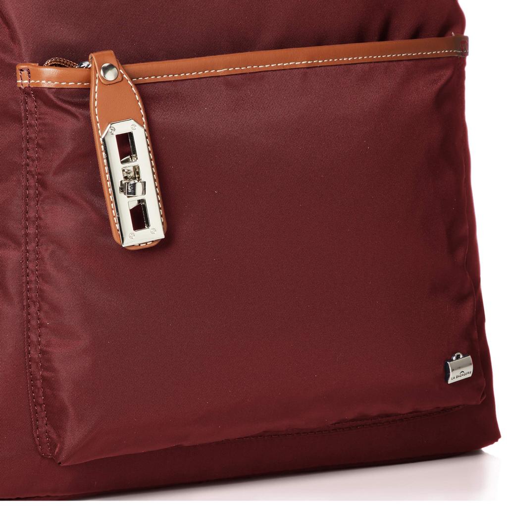 Nylon Rucksack with Twist Fittings Wine [Ravaga Jerry] B62-12-16