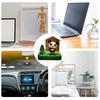 Car Ornaments For Dashboard Bobblehead Panda In Tree House Dashboard Decorations Solar Powered Car Ornaments Decorative Reusable