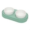 Pet Feeding Set for Cats - Sleek Food And Water Bowls with Simple Maintenance