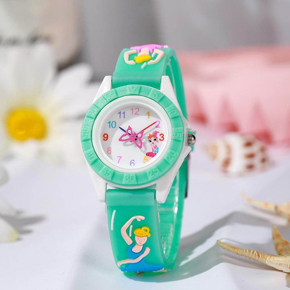Ballet Girl Design Children's Watch Adjustable Girl's Wristwatch New Quartz Watch  Girls