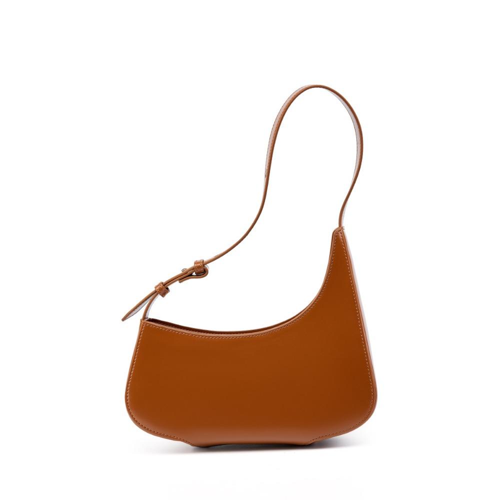 Shoulder Underarm Women's Bag New Versatile Leather Trend Half-moon Bag Handbag