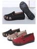 New Style Non-Slip Soft Sole Flat Shoes for Middle-Aged & Elderly Women - Spring/Autumn Comfort Shoes