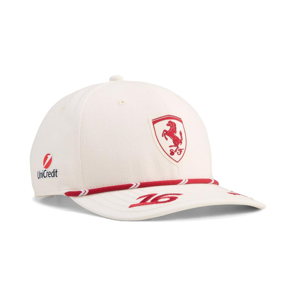 Charles Leclerc Scuderia Ferrari 16 Zespół Unisex 2026 GP Monako Edycja Specjalna Replika Regulowane Czapki z Daszkiem