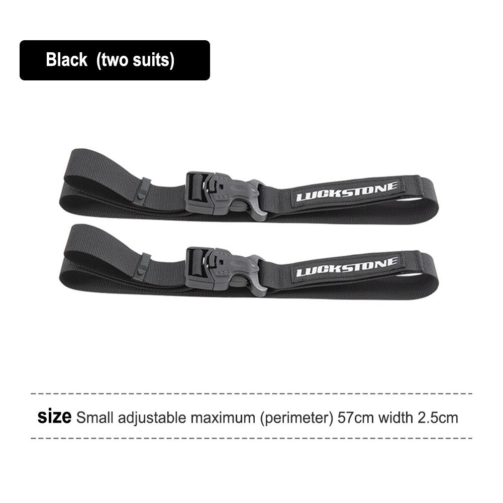 Nylon Cargo Strap Baggage Secure Strap Outdoor Anti-theft Luggage Strap Bundling Belt Camping Hiking Storage Fixing Belt Straps