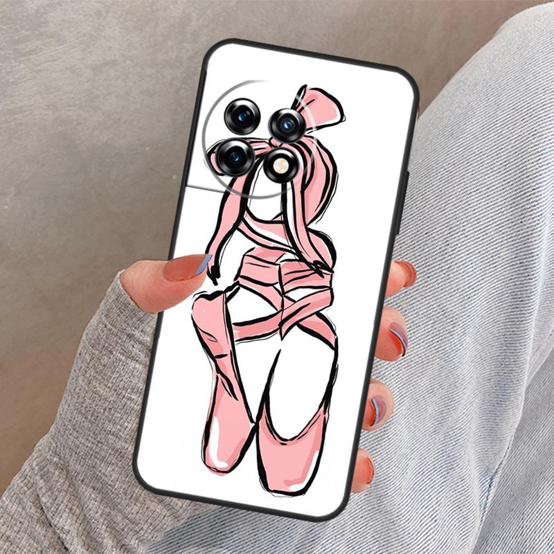 Ballet Shoes Cover For OnePlus Nord CE 4 2 3 Lite N10 N20 N30 OnePlus 13 12 11 10 Pro 12R 13R 10T 8T Case
