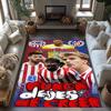 Atletico Madrid Customize Your Name Floor Rug Office Rug Suitable for Dormitory Hallway Entryway Decorate room Anti-slip Rug Office home decor