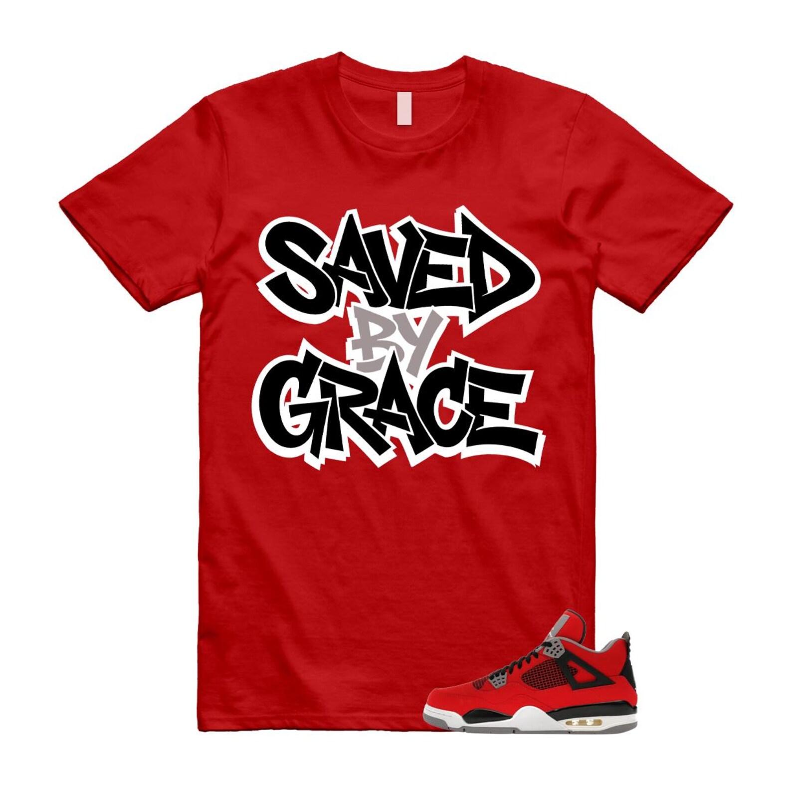 4 Toro Bravo Fire Red White Black Cement Grey 2026 T Shirt Match GRACE S