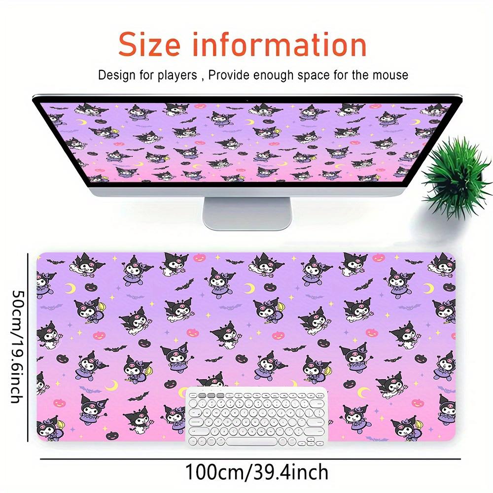 Halloween, Kuromi Themed XXL Mouse Pad - Non-slip Rubber Desk Mat for Gaming and Office Use, Multi-Function Keyboard 0826046a