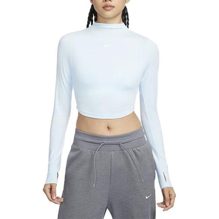 

Новая женская футболка Nike Dri Fit фиолетово-синяя FB5277-423 M