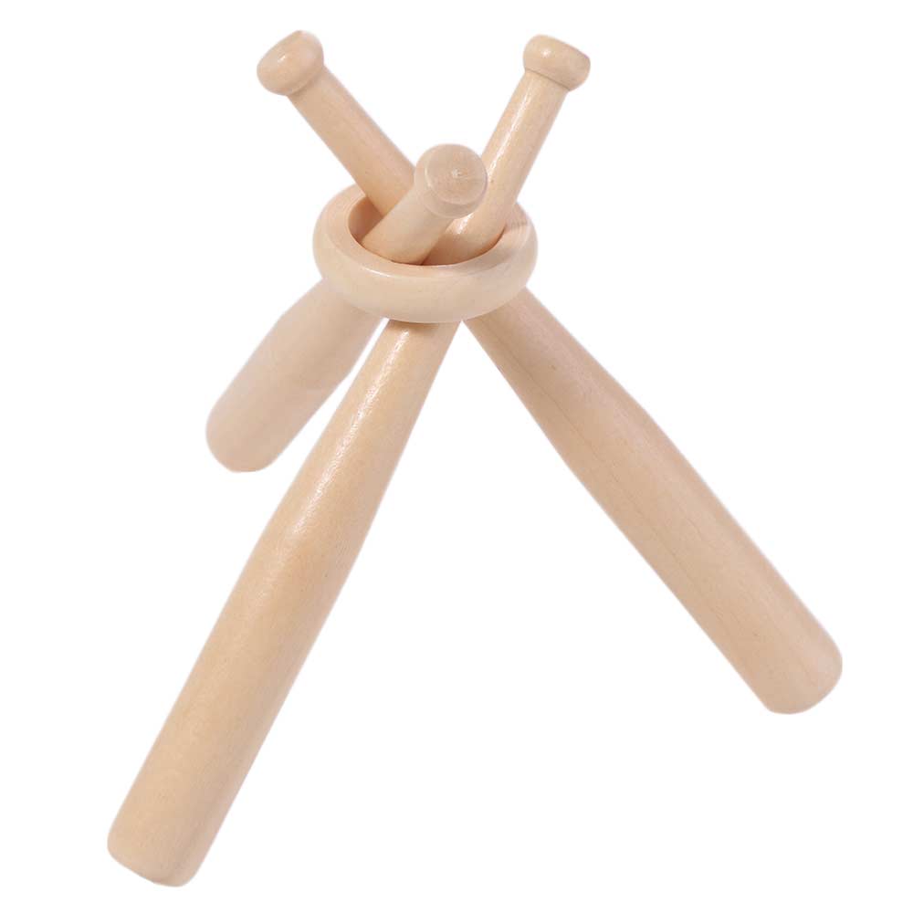 Storage Rack Baseball Display Stand Wooden Baseball Support Bracket  Tabletop Decor