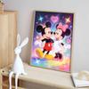Disney Diamonds Full Diamond Art Painting Kit Mickey Minnie Romantic Hearts & Stars Diamond Painting Home Decor