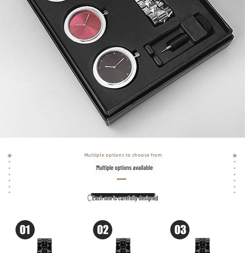 Europejski & Amerykański Zegarek Kwarcowy Inspirowany Alabastrem: Unikalny Design, Wodoodporny, Styl Premium