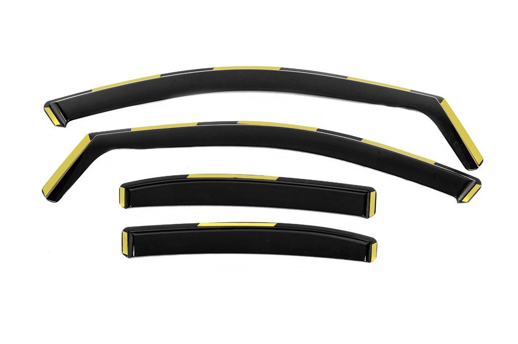 

Ветровики вставные Niken Luxury (4 шт) для Mercedes C-сlass W205 2014-2021 гг