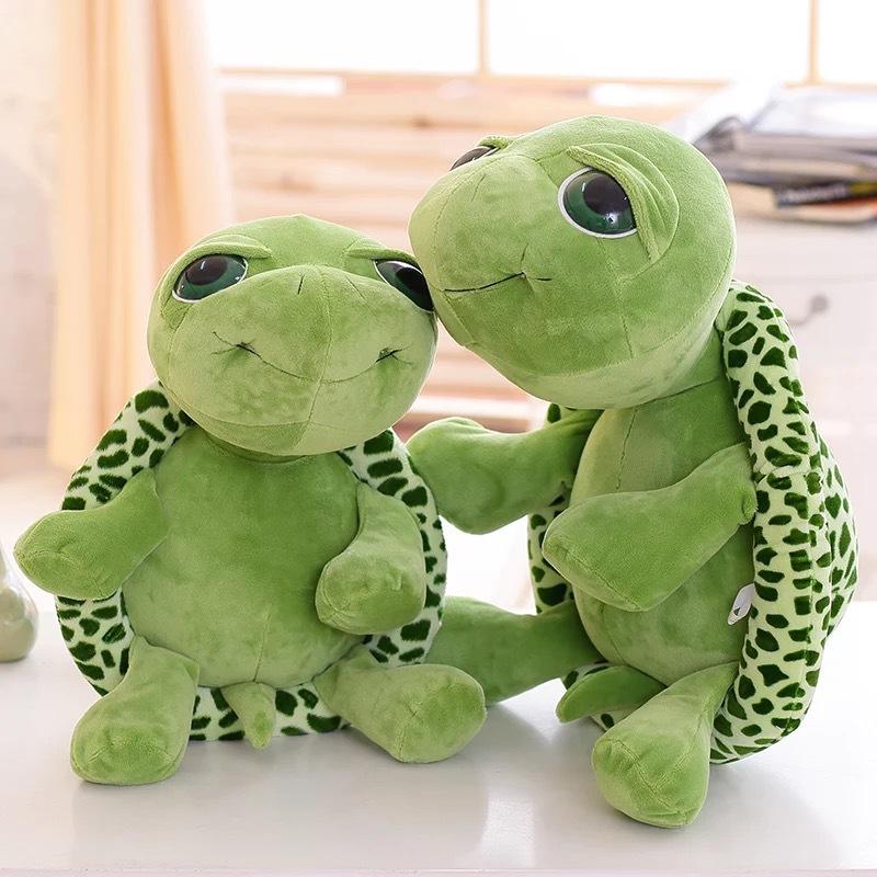 Turtle Plush Toy Big Eyed Sea Turtle Turtle Toy Doll Turtle Pillow Gift for Girls Qixi Festival