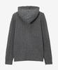 Mindbridge [Comfy] Wool Blend Cable Hooded Zip-Up Semi-Oversized Cardigan Mzcd71A2
