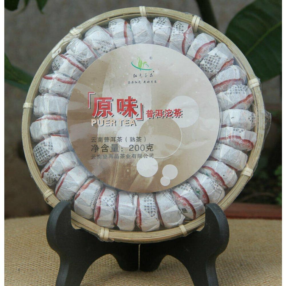 Puer Mini Tuocha Ripe Black Tea 200g