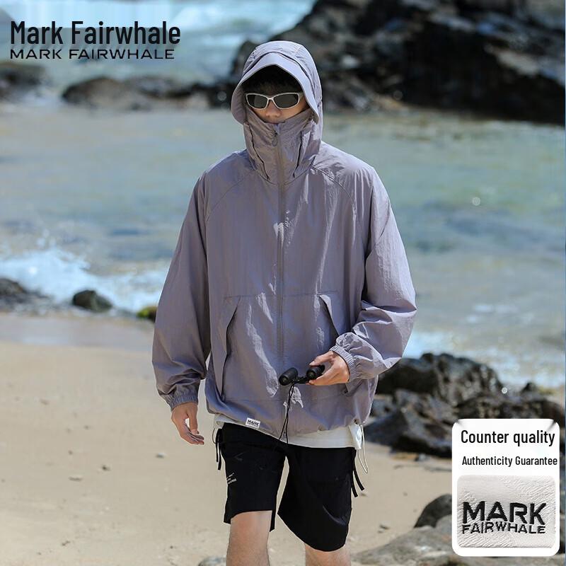 Mark Fairwhale Men's Hooded UV Protection Sun Jacket