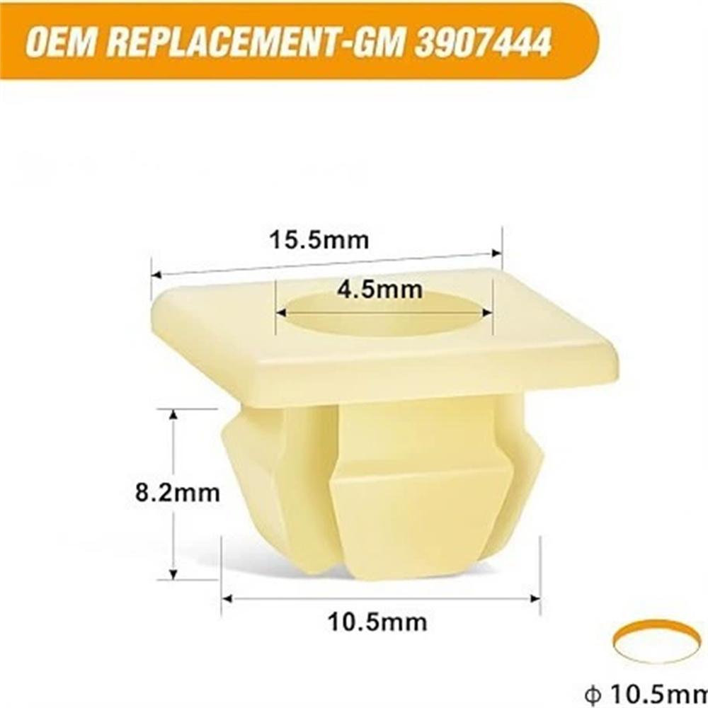 8 szt. Śrub do tablic rejestracyjnych + 8 szt. Klipsów montażowych do Samochodu/Ciężarówki/Motocykla