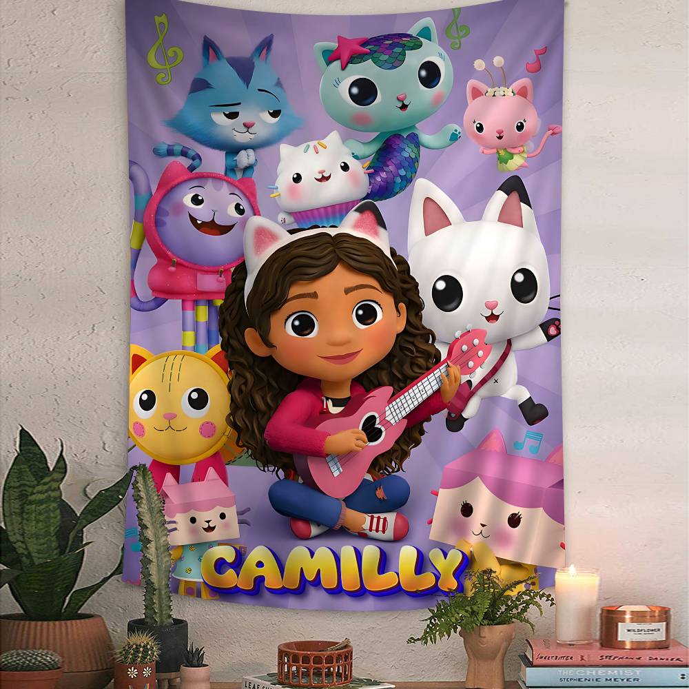 Funny Vintage GGabbys Classic Dollhouse Hippie Wall Hanging Tapestries Bohemian Wall Tapestries Mandala INS Home Decor