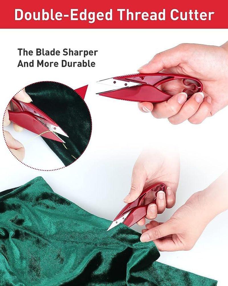 1Set Sewing Seam Ripper Tool Stitch Remover Thread Cutter Seam Rippers Sewing Trimming Scissors for DIY Sewing Accessories