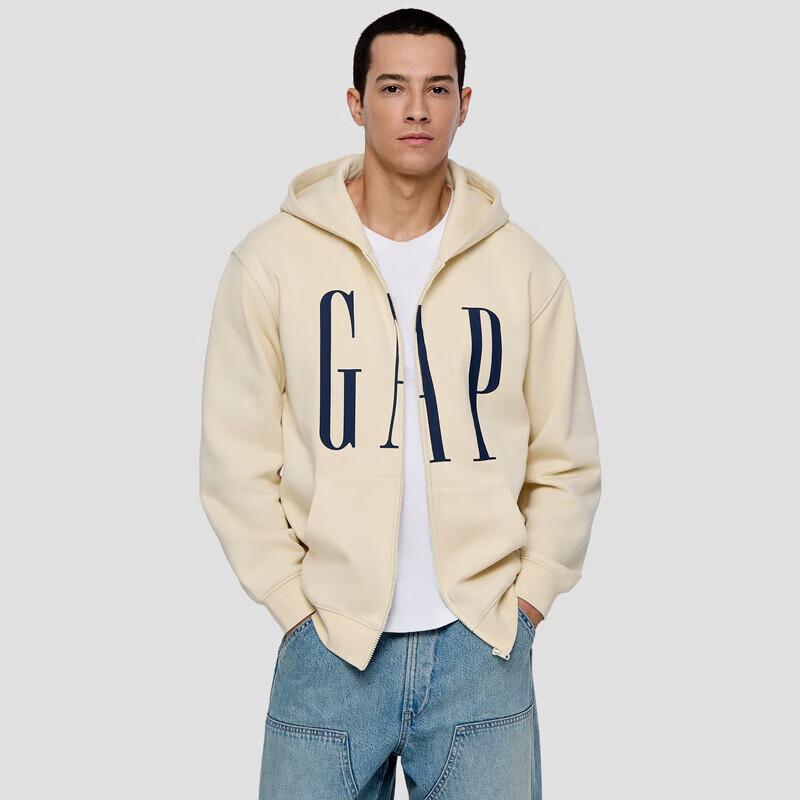 Gap Unisex 2025 Autumn Logo Fleece Hoodie Sweatshirt 786920