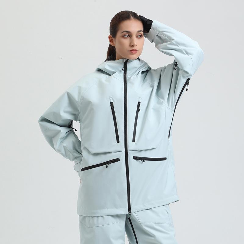 Men's and Women's Winter Ski Suit: Warm, Breathable, Waterproof, and Windproof for Outdoor Snowboarding and Sports.