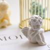 Cute Angel Scented Candle Silicone Mold Homemade Winged Angel Candle Mold Candle Making Resin Mold