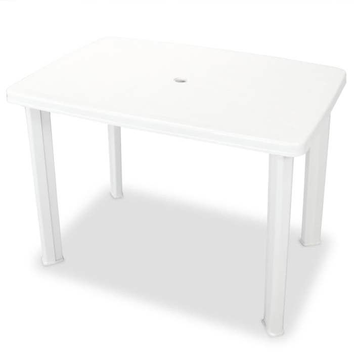 VidaXL Mobilier de Bistro 3 pcs Salon de Jardin Table et Chaises de Salle à Manger Mobilier de Terrasse Patio Extérieur 275073