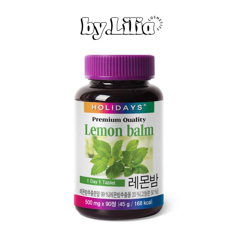 

Holidays Premium Lemon Balm Tablets 90 Tablets