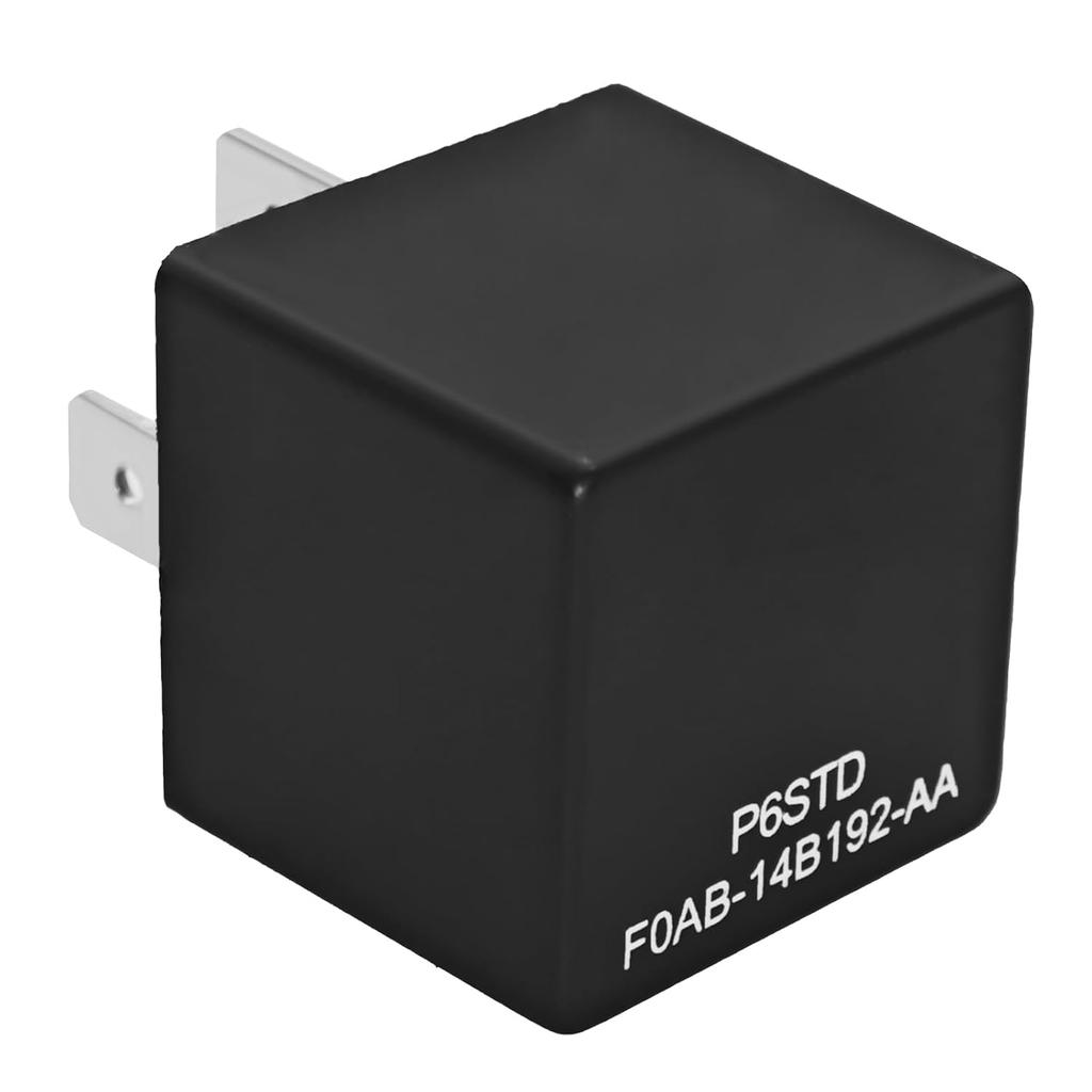 P6SDT FOAB-14B192-AA Automotive Relay (Pack of 4) – High-Performance 40A 12VDC 5-Pin F0AB-14B192-AA for Ford Electrical Systems